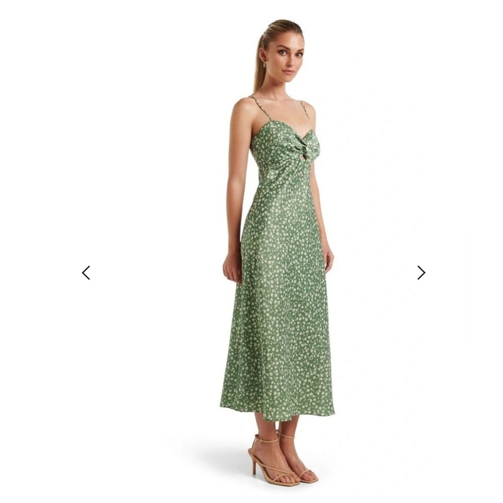 Ever New Bustier Slip Dress in Sage Green US size 6